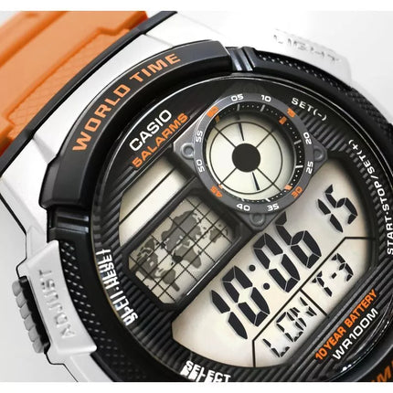Vyriškas laikrodis CASIO AE-1000W-4BVDF su dėžute