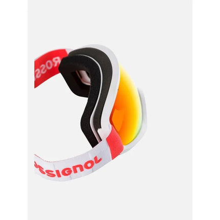 ROSSIGNOL ACE HERO balti Kat. 2 + Kat. 1 slidinėjimo akiniai