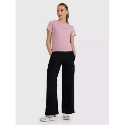 Women's wide-leg sweatpants 4F 4FRAW25TTROF1614-20S