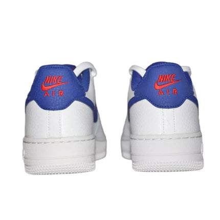 Nike Air Force 1 moteriški batai, balti / tamsiai karališkos mėlynos - CT3839-101