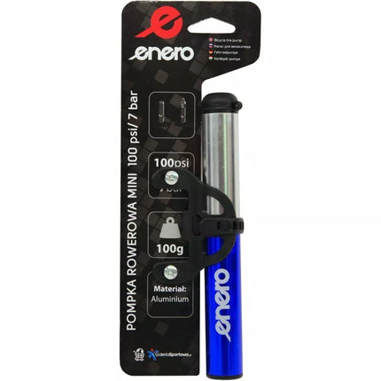 ENERO Aliuminio Dviračio Pompa Mėlyna 22x191MM 1033136