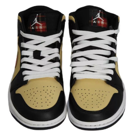 Originalūs Air Jordan 1 Mid Tartan Swoosh Vyriški Kedai - DZ5329-001