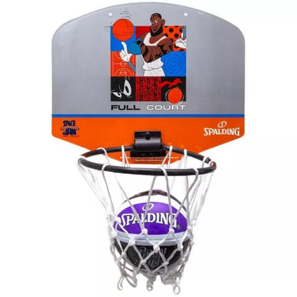 Spalding Space Jam Tune Squad Mini Krepsinio Kamuolio Lenta Pilka ir Oranžinė 79007Z