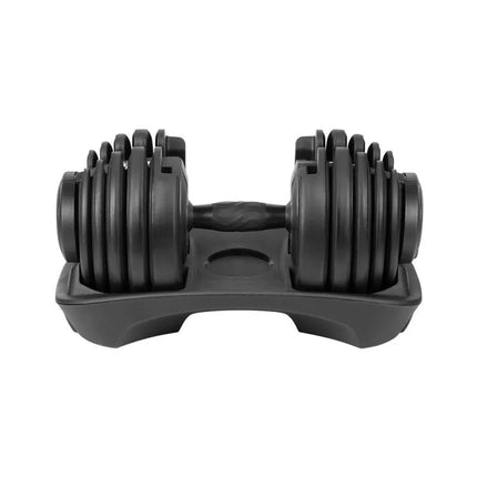 Cast iron adjustable dumbbell 24 kg REBEL ACTIVE