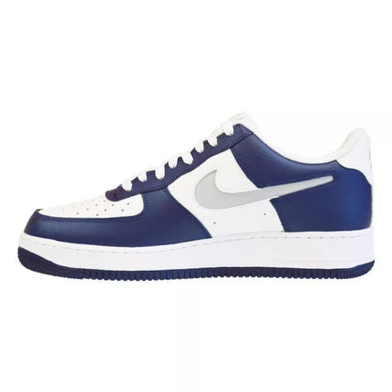 Nike Air Force 1 '07 Low Men's Shoes White Navy Grey - DV3501-400