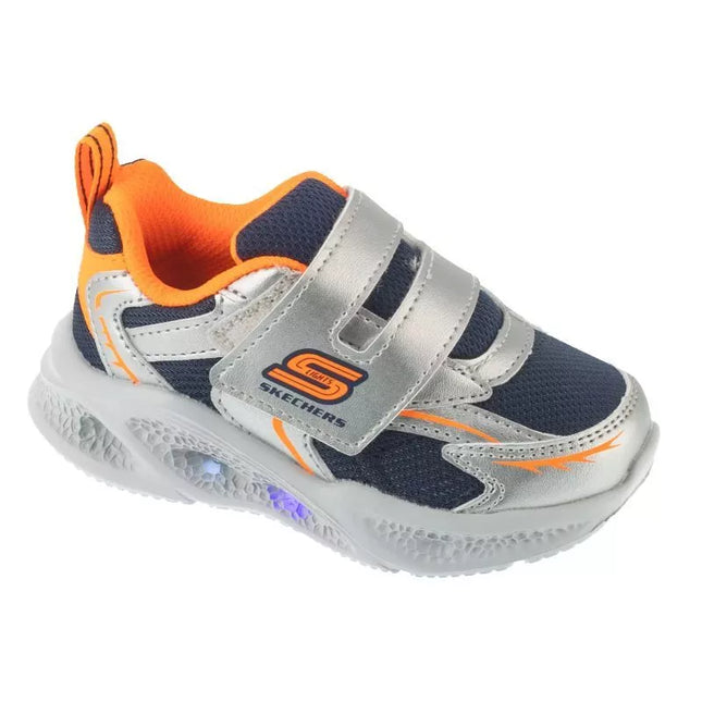 Skechers Meteor-Lights - Švytintys spygliai 401498N-SLOR Sidabrinė 22