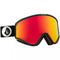 Volcom Yae snieglenčių akiniai moterims/vyrams sportiniai slidinėjimo akiniai su UV apsauga raudoni (VG0722300)