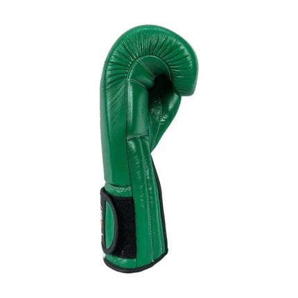 RBT-GREENSTRIKE Leather Boxing Gloves 12 oz Green