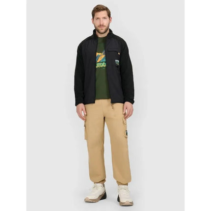 Men's casual cargo pants 4F 4FRAW25TTROM1690-83S