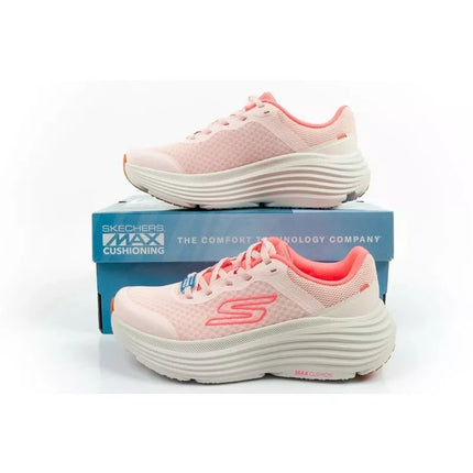 Skechers Max Cushioning Moteriški bėgimo bateliai Šviesiai rožiniai