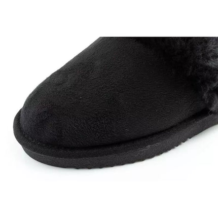 O'neill Pomnio women's slippers, insulated slip-on slippers, fashionable, warm, black