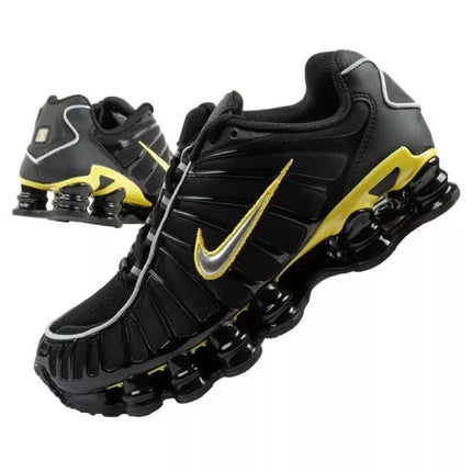 Nike Shox TL vyriški sportbačiai, madingi, juodi