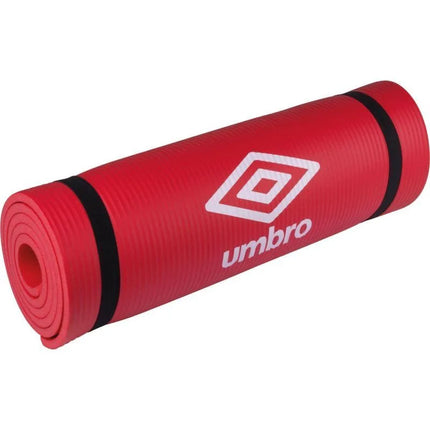 Treniruočių kilimėlis NBR neslystantis 190x58x1cm rožinis UMBRO