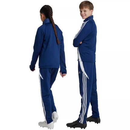 adidas Tiro 24 žieminės vaikiškos kelnės mėlynos IY0117