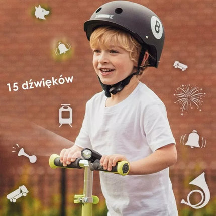 LED lemputė + garsinis signalas Globber Mini Buzzer 530-100 DE1