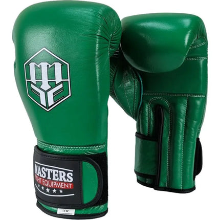 RBT-GREENSTRIKE Leather Boxing Gloves 12 oz Green