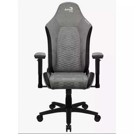 Fotelis AEROCOOL CROWN AeroSuede akmens pilkos spalvos