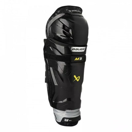 Bauer Supreme M3 Vidutinio dydžio ledo ritulio blauzdų apsaugos