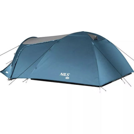 NILS CAMP NC6012 žygio stovyklavimo palapinė, mėlynai pilka