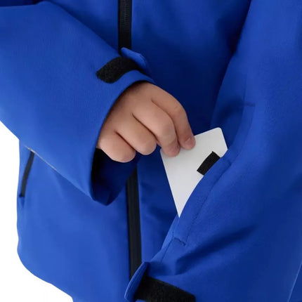 Boy's ski jacket 4F 4F M0820 cobalt JWAW25TTJAM0820 36S