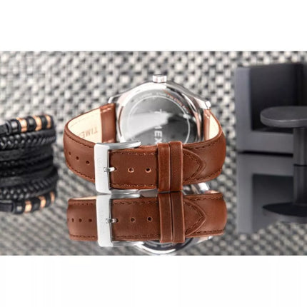TIMEX Main Street vyriškas laikrodis TW2Y16200 + DĖŽUTĖ