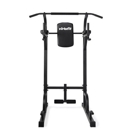 VIRTUFIT ADJUSTABLE STRENGTH TOWER - PULL-UP AND DIP STATION