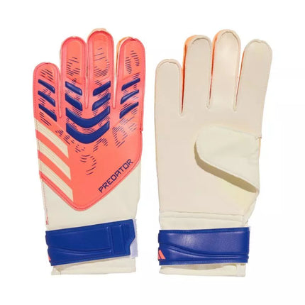 adidas Predator Treniruočių Vartininko Pirštinės Baltos ir Oranžinės JN5355