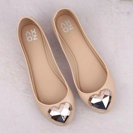 Patogūs „Zaxy W INT2007A nude“ balerinos