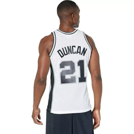 Mitchell & Ness Vyriški San Antonio Spurs NBA Swingman Džersis Duncan SMJYCP19247-SASWHIT98TDU