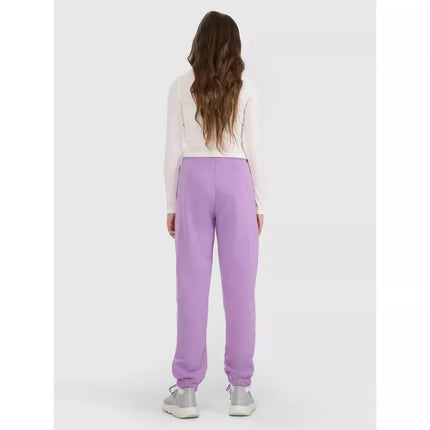 Girls' jogger sweatpants 4F 4FJRAW25TTROF1616-51S