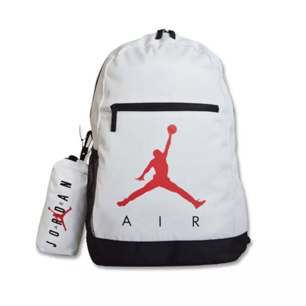 Air Jordan Mokyklos kuprinė Balta + Pieštukinė - 9B0503-001