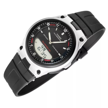 Vyriškas laikrodis CASIO DUAL AW-80-1AVDF + DĖŽUTĖ
