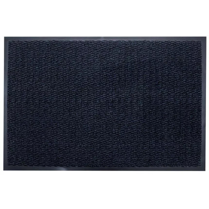 Sugeriantis kilimėlis prie durų, ZONA 60x90cm, tamsiai mėlynos spalvos