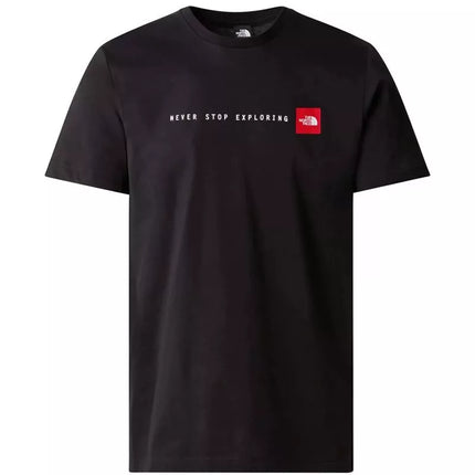 THE NORTH FACE SS Marškinėliai 'Visada tyrinėk' M - tnf black