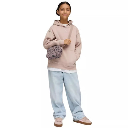 Puma ESS Centered Cat Logo Relaxed Hoodie for Kids Pink 692973 89