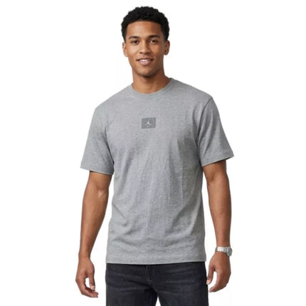Jordan Flight Essentials 85 marškinėliai su apvalia apykakle Carbon Heather - FZ1912-091