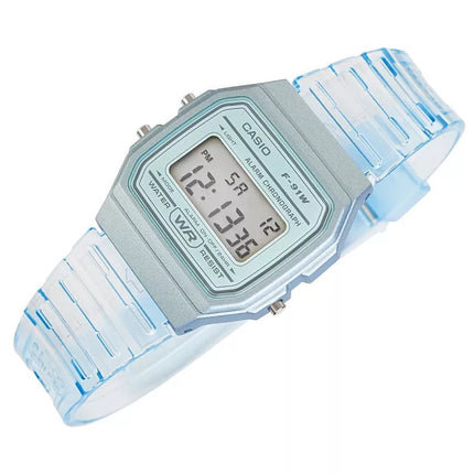 CASIO F-91WS-2 laikrodis + DĖŽUTĖ