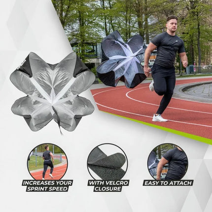 VIRTUFIT SPEED PARACHUTE PRO - PRISTATYMO KREPŠYS ĮSKAITOMAS