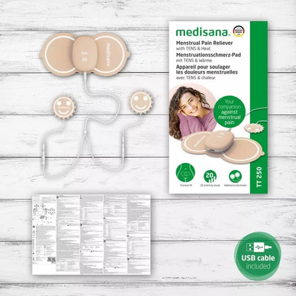 Medisana TT 250 prietaisas mėnesinių skausmui malšinti