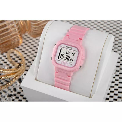 Moteriškas laikrodis CASIO LA-20WH-4A1EF + dėžutė