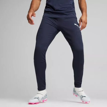 Puma Team Goal Siauros Treniruočių Vyriškos Kelnės Tamsiai Mėlynos 659037 06