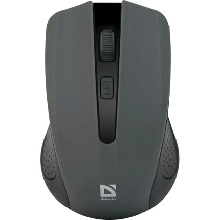 Belaidė pelė DEFENDER ACCURA MM-935 RF, pilka, optinė, 1600 DPI, 4 mygtukai, 52936