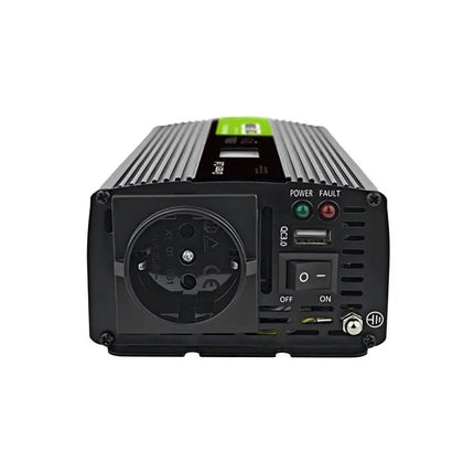 GREEN CELL LCD INVERTER 12V/230V 500W/1000W PURE SINE INVGC12P500LCD