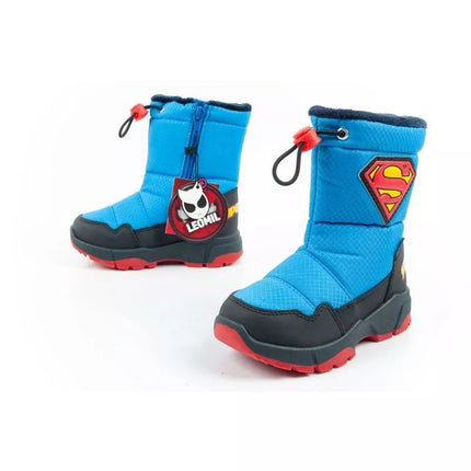 Leomil winter boots Superman children's snow boots warm for a boy