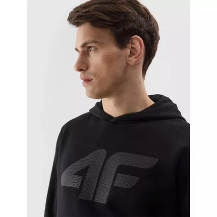 Men's hooded sweatshirt without zipper 4F 4F 4FWSS25TSWSM2367-20S
