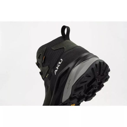Vyriški trekingo sportiniai batai Adapta Gore-Tex odiniai juodi Aku