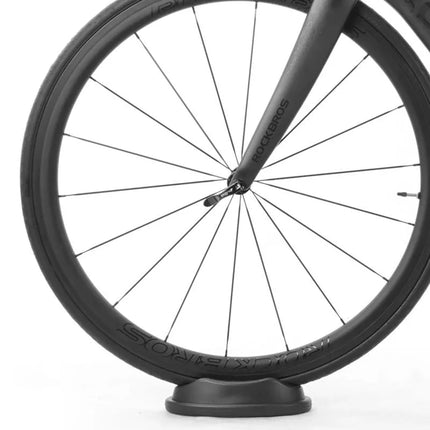 Rockbros SP0001 front bicycle wheel stand, trainer pad - black