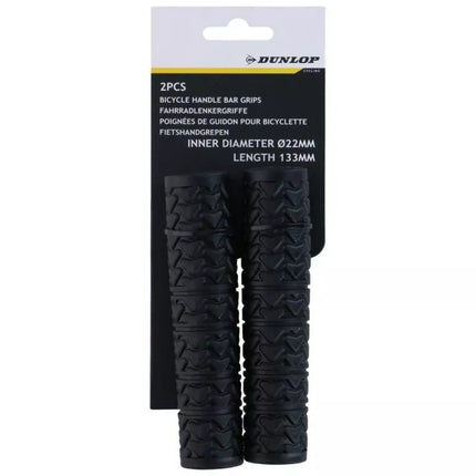 GRIPS, HANDLEBAR GRIPS, 132MM DUNLOP