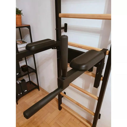 GIMNASTIKOS KOPIĖTELĖS SU ATRAMINE SKERSINIU IR SUOLIUKO KOMPLEKTU 723B