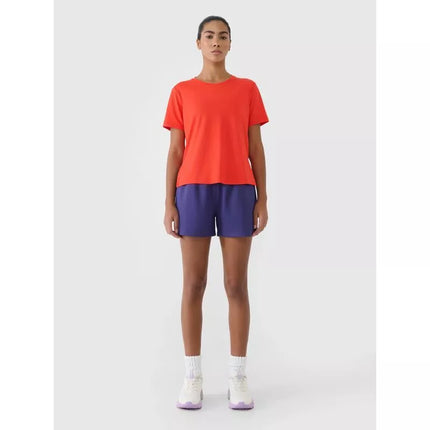 Women's oversize quick-drying training T-shirt 4F 4FRSS25TFTSF1236-62S